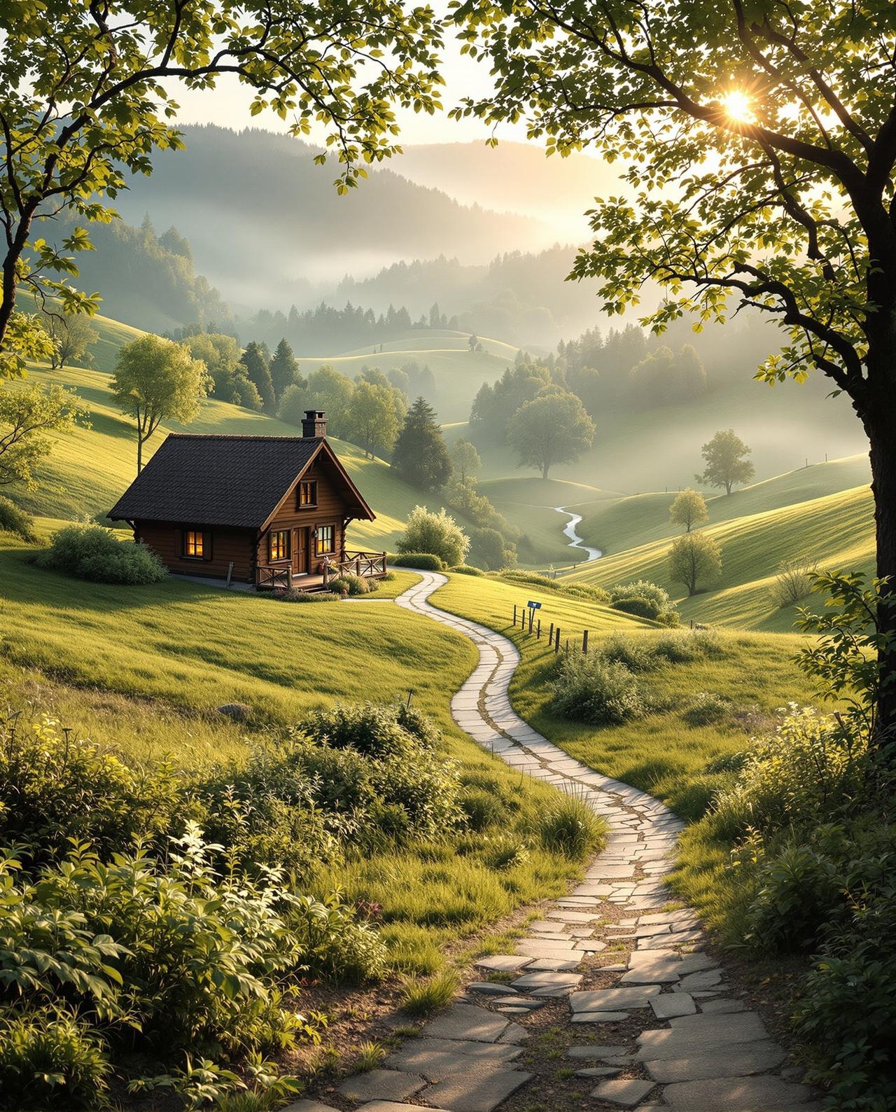 日本番剧 - 幽静山谷里的治愈剧场