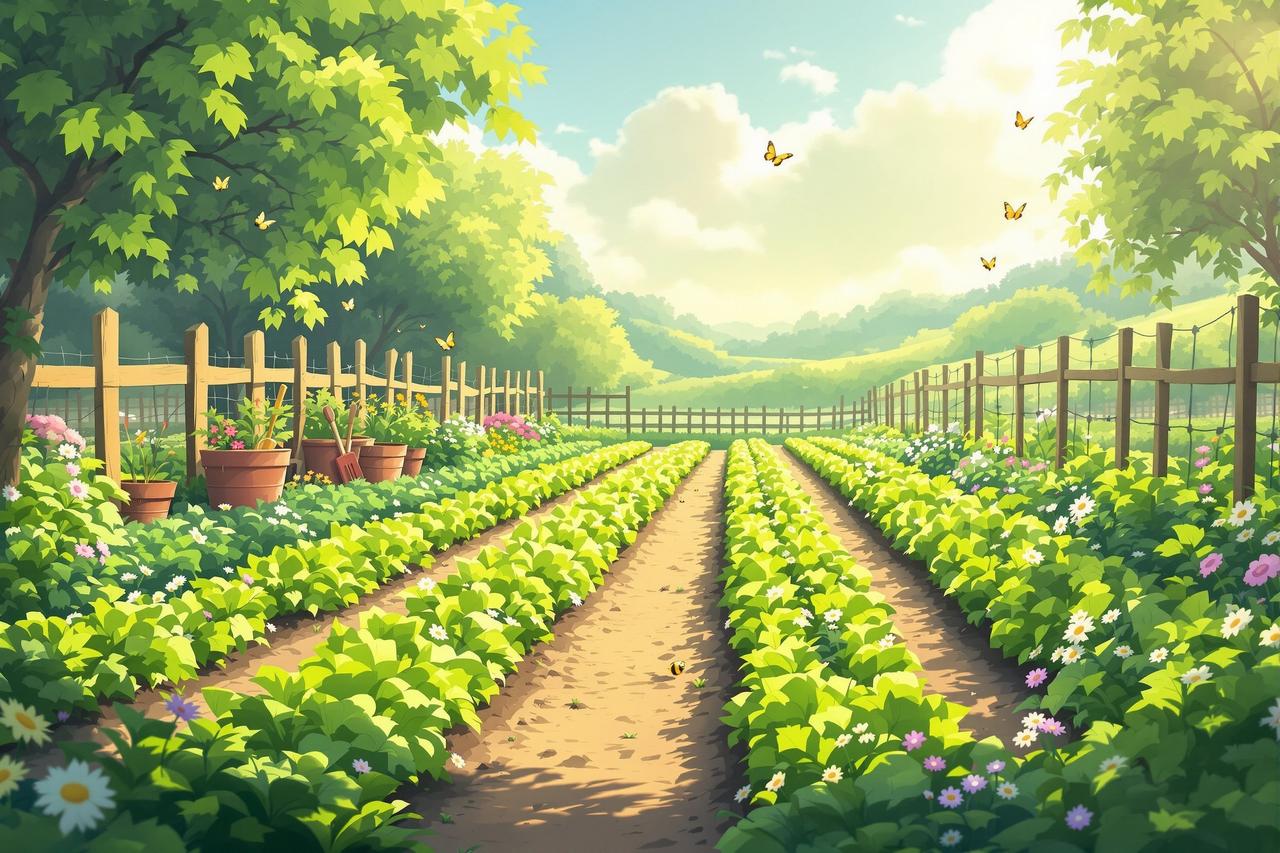 日本番剧作品 - 外婆的菜园子