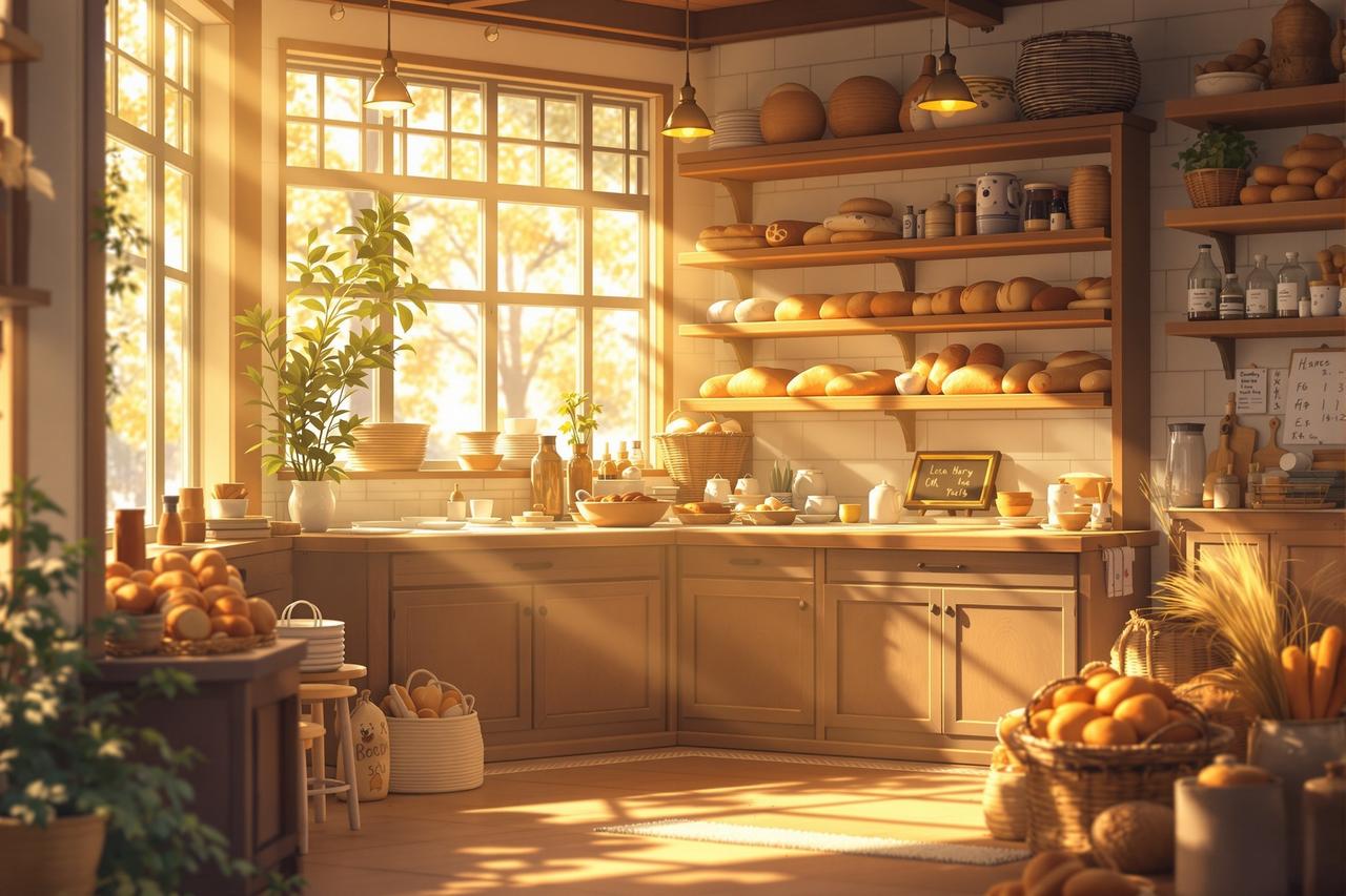 日本番剧作品 - 猫咪的面包坊