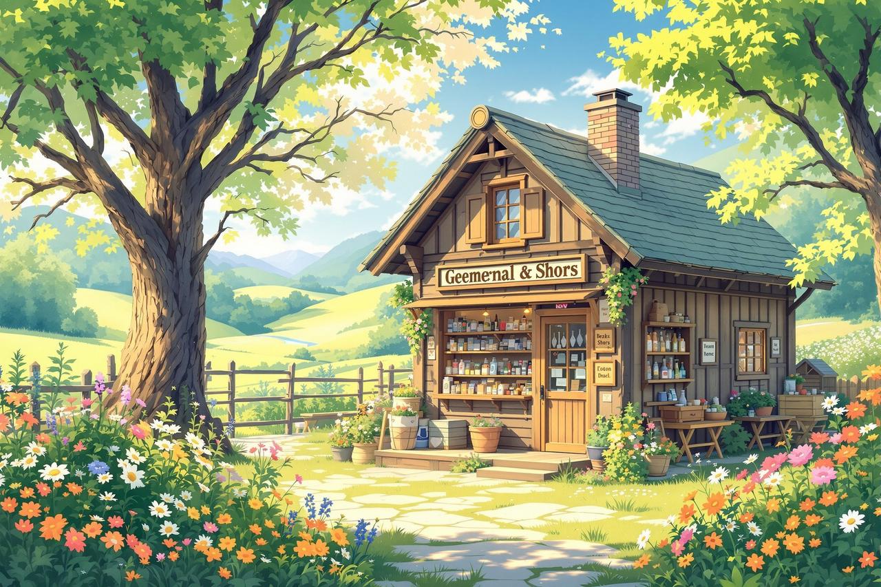 日本番剧作品 - 山间小店的四季
